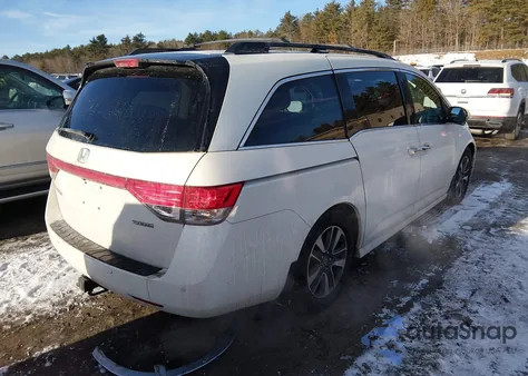 2015 Honda Odyssey Touring/Touring Elite from USA, damaged, VIN 5FNRL5H93FB074652